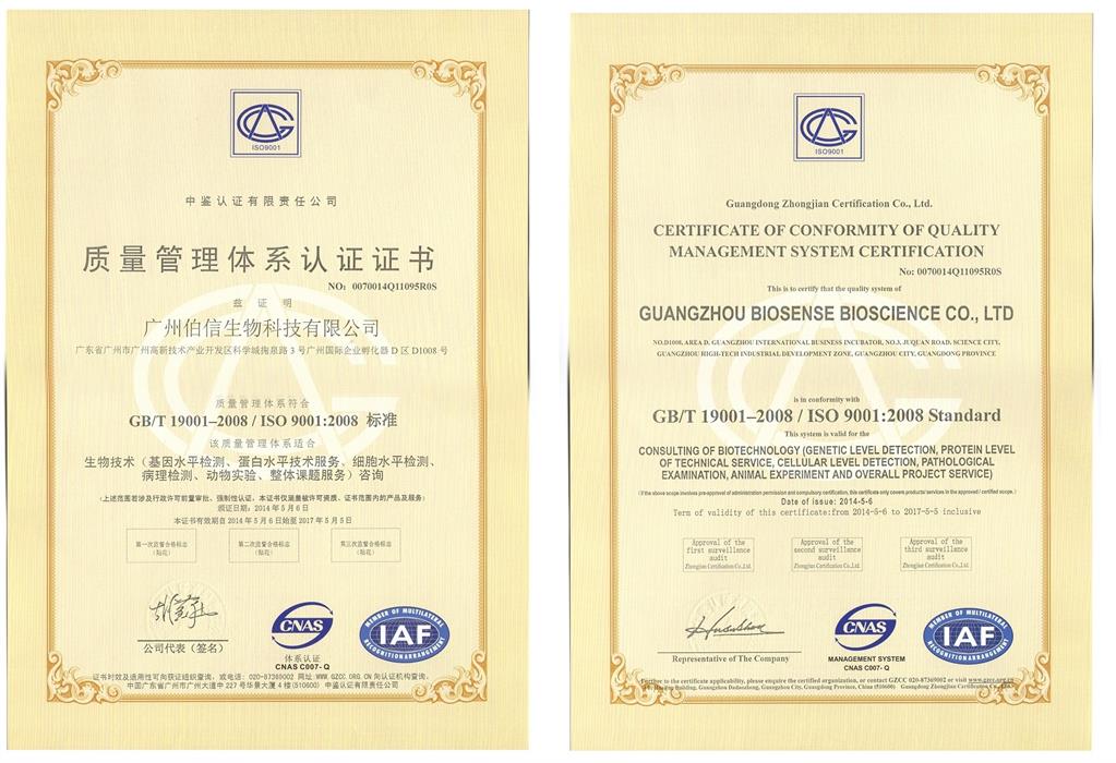 ףҹ˾ͨISO9001ϵ֤